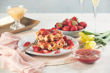 Image of COM: Strawberry Sliced 4+1 with Sugar - 1 x 13.5 Kilos